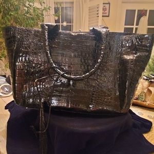 Nancy Gonzalez crocodile bag.